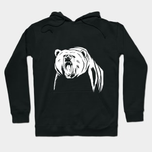 angry grizzly bear Hoodie